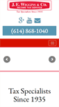 Mobile Screenshot of jewiggins.com